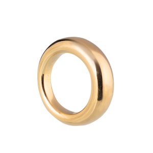 Vintage Chaumet Anneau Dome Ring | 18ct Yellow Gold , c.1990