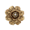 Boucheron 18kt. gold diamond flower head brooch - image 1