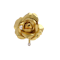 Cartier Rose Diamond and Pearl Brooch in 18kt Gold. - image 1
