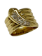 Stunning Diamond Snake Ring - image 1