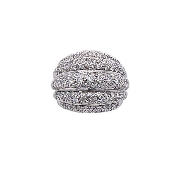 Diamond Bombe Ring. - image 1