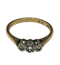 Small Diamond Trilogy Ring - image 1