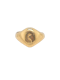 Ladies 14ct gold signet ring SKU: 7452 DBGEMS - image 1
