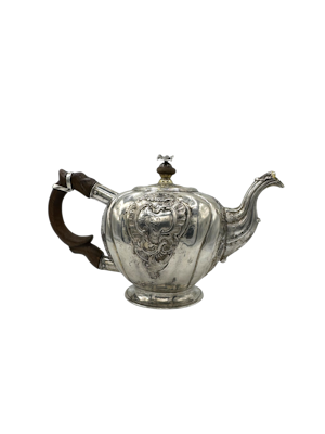 18th century Russian silver teapot, Moscow, 1765.