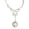 Diamond South Sea Pearl 18ct White Gold Necklace date circa 1970, SHAPIRO & Co since1979 - image 1