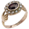 Georgian Fede ring in 15kt. gold mount - image 1