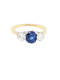 Three Stone Diamond engagement ring SKU: 7671 DBGEMS - image 1