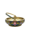 Russian soviet silver gilt and enamel sugar bowl, Moscow c.1950. - image 1