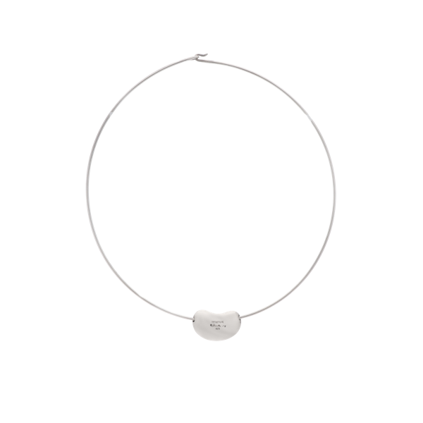 Tiffany & Co. silver coffee bean necklace - image 1