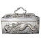 Antique Japanese silver cigar box - image 1