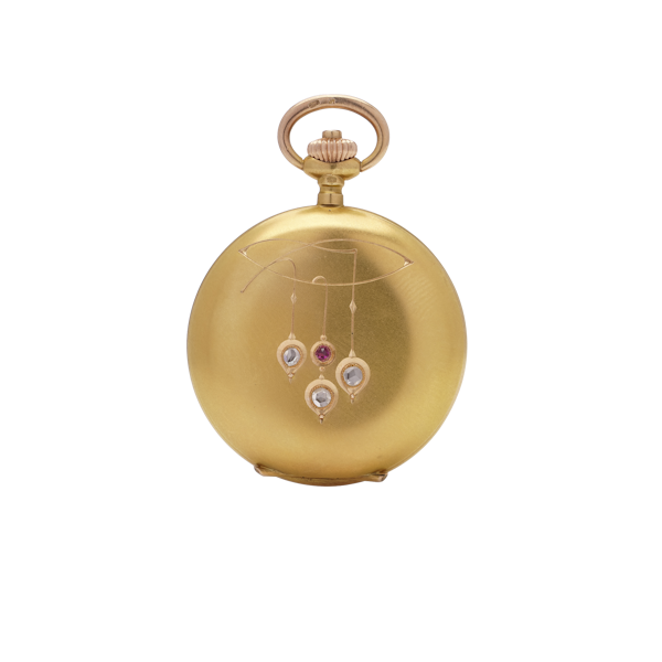 Antique Early 20th Century 14kt gold pocket watch. - image 1