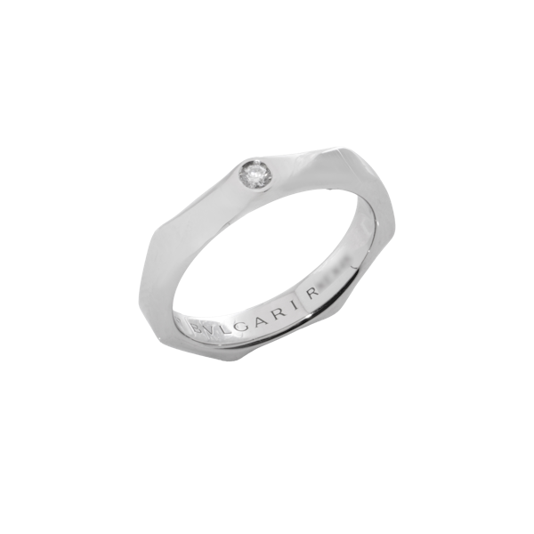 Bvlgari Infinito platinum diamond ring - image 1