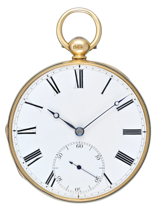 Gold Pocket Chronometer by Molyneux - image 1