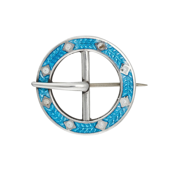 Enamel Brooch by Charles Horner - image 2