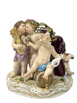 Meissen group of four seasons