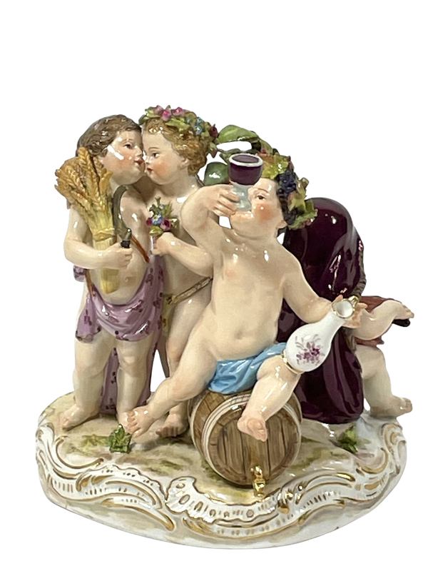 Meissen group of four seasons - image 1