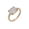 4K Gold Quartz Ladies Ring - image 1