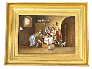 Berlin KPM porcelain plaque