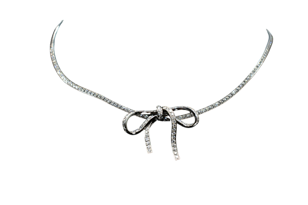 Christian Dior 'Bow' Necklace - image 1