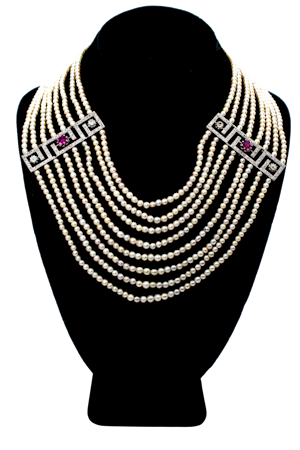 Victorian Natural Pearl Necklace