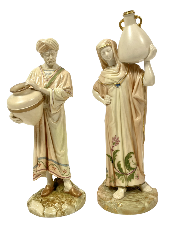 Pair of Royal Worcester figures - image 1