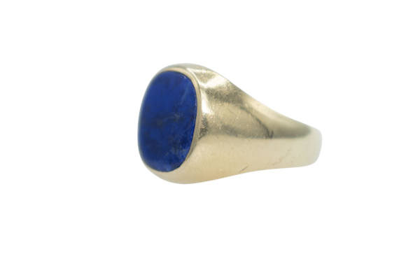 Lapis Lazuli Signet Ring - image 1