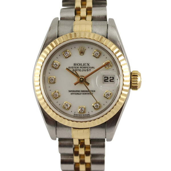 Rolex | Lady Datejust | 26mm | Ref 69173 | Original Diamond Dial | Papers and Box | Year 1999 - image 1