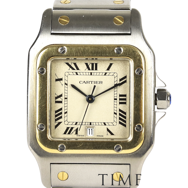 Cartier | Santos Galbée | 29mm| Steel and gold | quartz movement - image 1