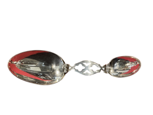Antique Double Silver Medecine Spoon