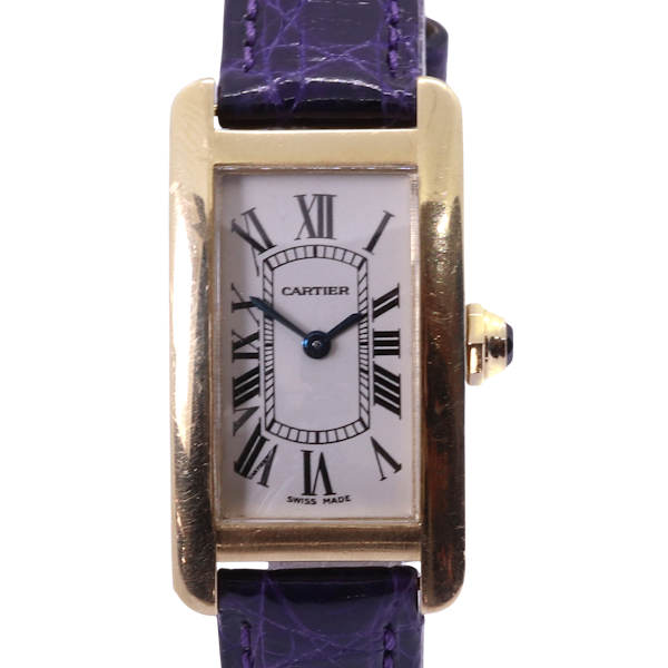 Cartier | Tank Americaine | 18K Yellow Gold | 19mm | Quartz movement | Ladies - image 1