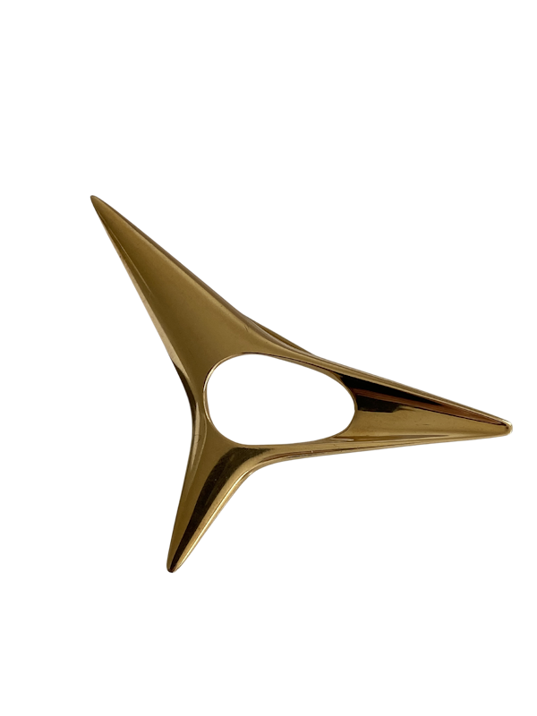 Georg Jensen 18k Brooch by Henning Koppel - image 1