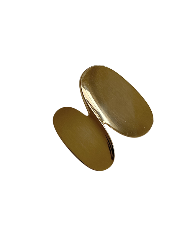 Georg Jensen/ Ibe Dhalquist 18k gold brooch - image 1