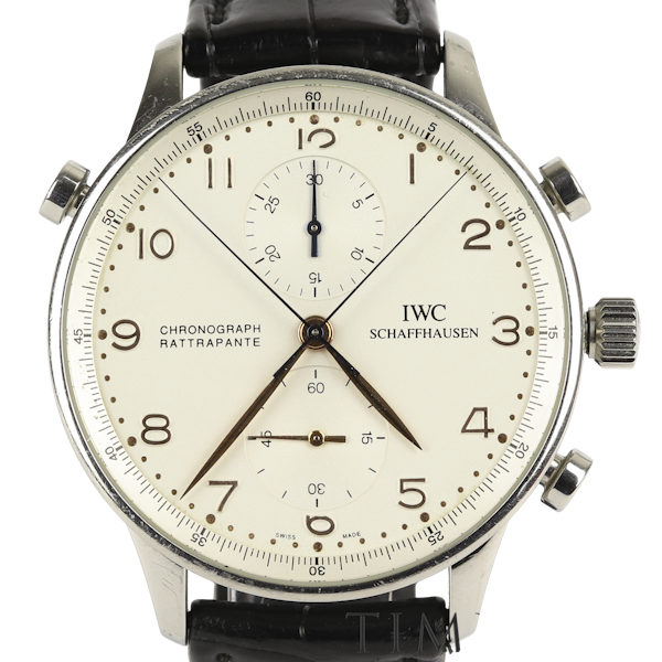 IWC Portuguese | Chronograph | Rattrapante | Steel. - image 1