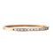 Gold Sapphire Diamond Bangle - image 2