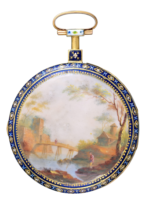 French Gold and Enamel Verge - image 1