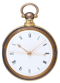 Gilt Centre Seconds Cylinder by Prior - image 1