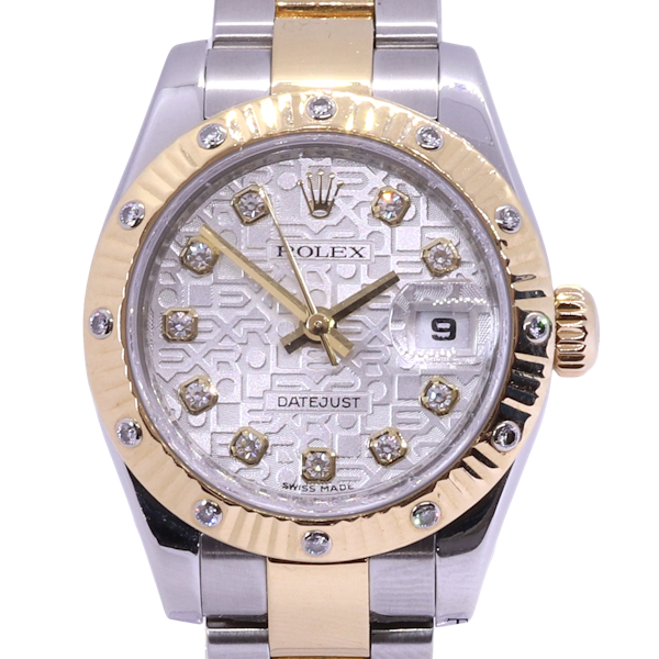 Rolex Datejust | Ladies | 26mm | Steel and Yellow Gold | Diamonds | Year 2007 - image 1