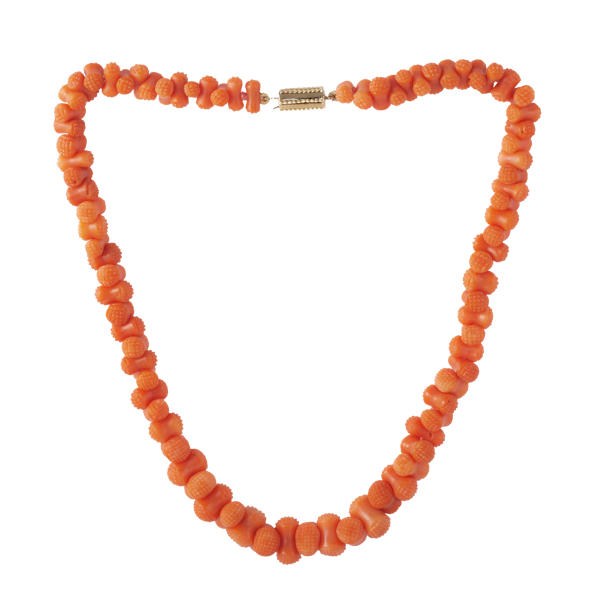 Antique Coral Necklace - image 1