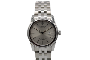 Tudor Glamour Date 53000 Silver Dial Full Set 2018