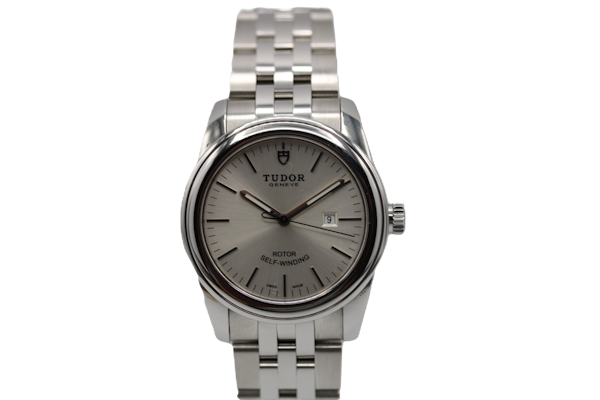 Tudor Glamour Date 53000 Silver Dial Full Set 2018 - image 1