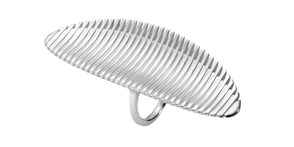 Zaha Hadid Lamellae Ring - image 1