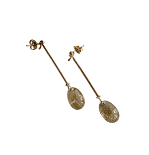 Vivianna Torun Rutilated Quartz Earrings