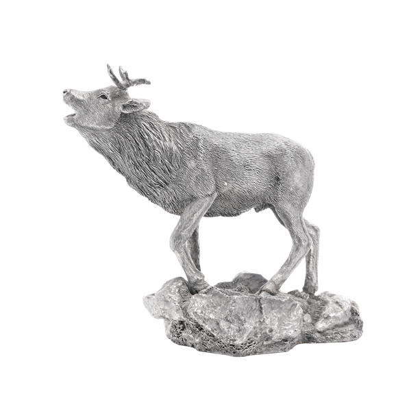 Country Artists filled silver deer figurine - image 1