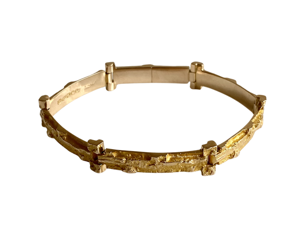 Bjorn Weckstrom 14k Gold Bracelet - image 1