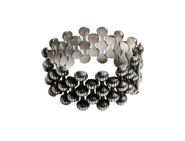 Georg Jensen "Onion" Silver Bracelet - image 1