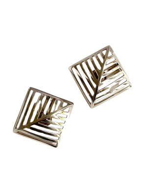 Nanna Ditzel "Grates" earrings
