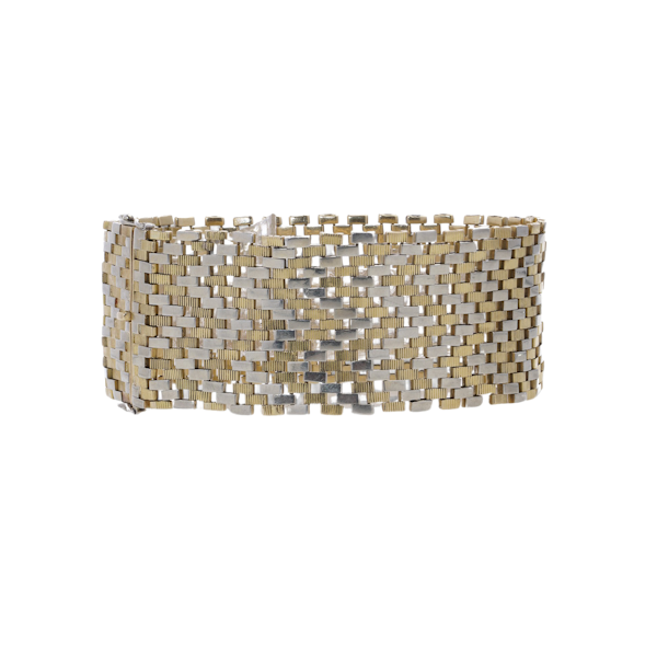 Van Cleef & Arpels 18kt Yellow and White Gold Bracelet. - image 1