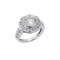 18kt White Gold Diamond Ring with 2.03 ct diamond - image 1