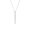 Bvlgari 18kt White Gold Aquamarine and Diamond Lucea Pendant necklace - image 1