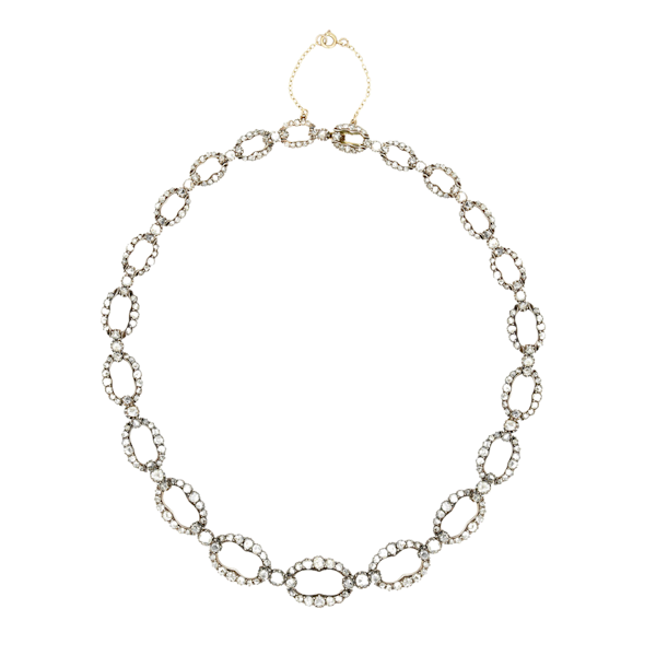 Victorian Diamond Necklace - Charlotte Sayers - image 1